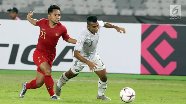 Timnas Indonesia Unggul Atas Timor Leste di Piala AFF 2018