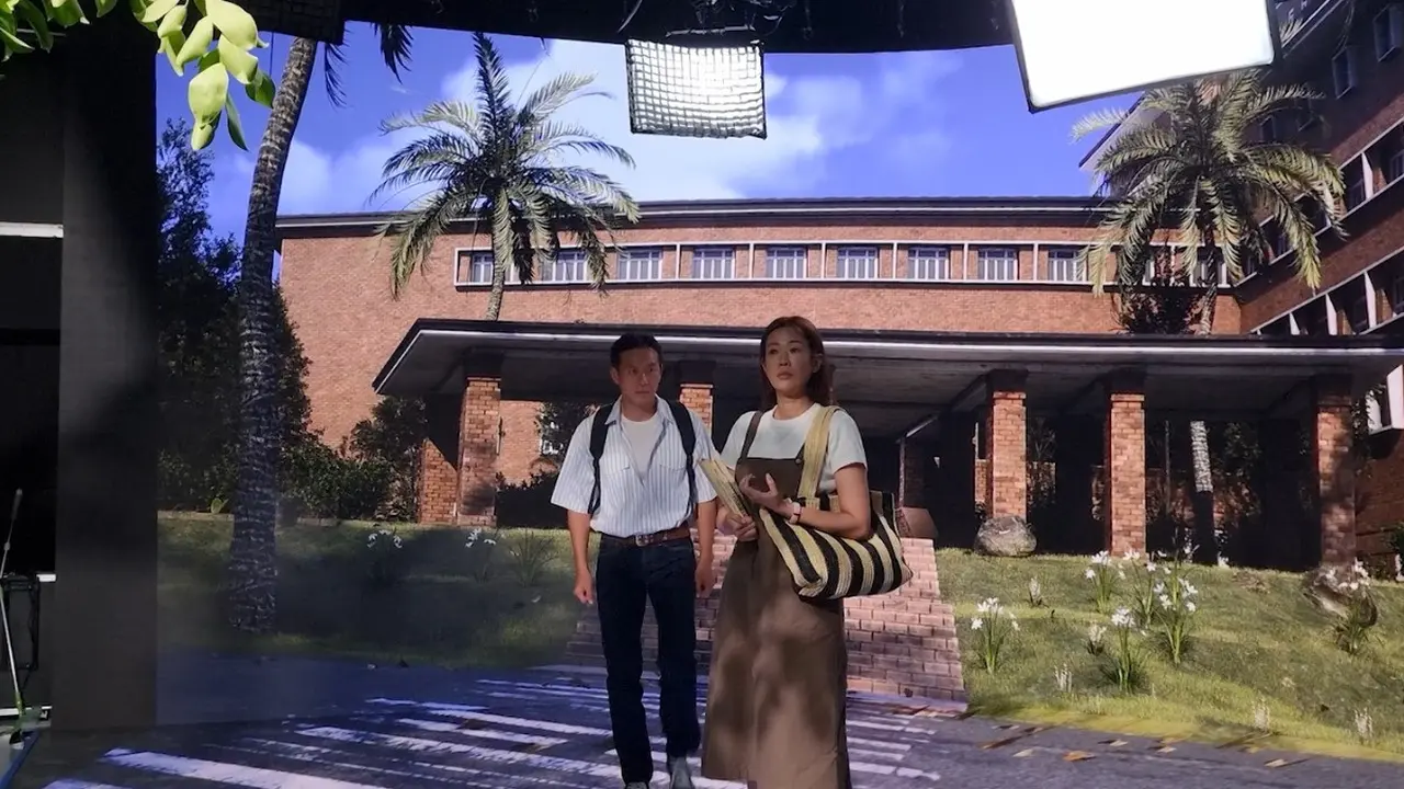 Produksi Virtual dalam serial drama "Once Upon A New Year's Eve"