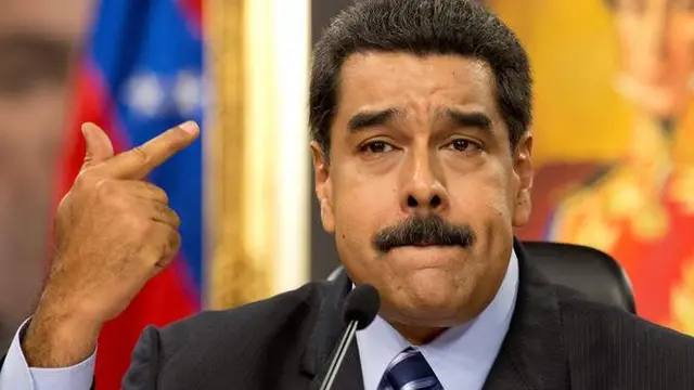 Presiden Venezuela Nicolas Maduro.