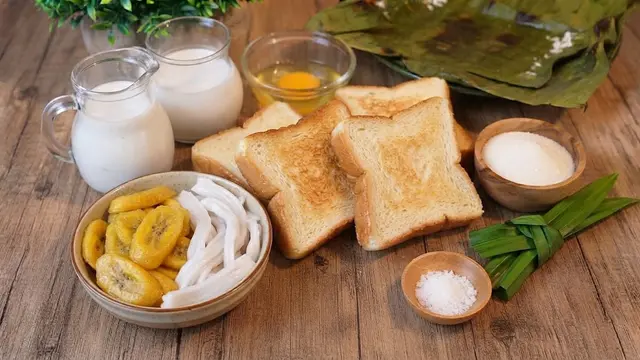 Bahan Pis Kopyor Roti Tawar