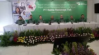 Rapat Umum Pemegang Saham Luar Biasa (RUPSLB) Tahun 2022 PT Itama Ranoraya Tbk (IRRA) yang digelar di Jakarta, Kamis (22/6/2023).