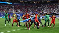 Selebrasi RD Kongo usai lolos 32 besar Piala Dunia 2026 (AFP)