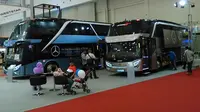 Karoseri yang berbasis di Malang tersebut menampilkan Mercedes Benz OC RF 2542 dan Scania K 360 dalam bodi yang dinamai Jetbus 2