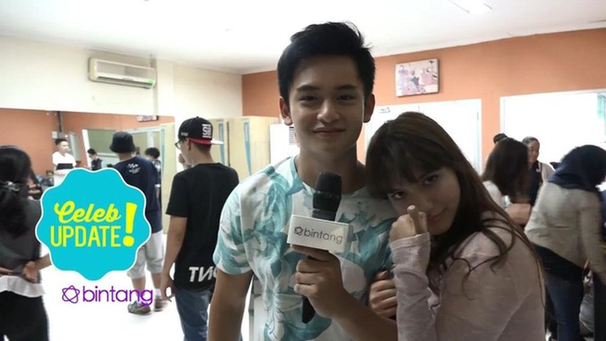 Latihan Dance Cassandra Lee dan Randy Martin untuk HUT SCTV ke-26