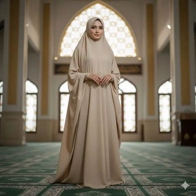 Model Gamis untuk Salat Tarawih