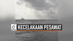 Kecelakaan fatal menimpa pesawat jet di Spanyol. Pesawat tak terkendali hingga jatuh menabrak perairan.