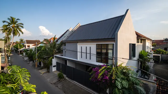 Gambar Desain Rumah Ala Villa/ Ilustrasi AI