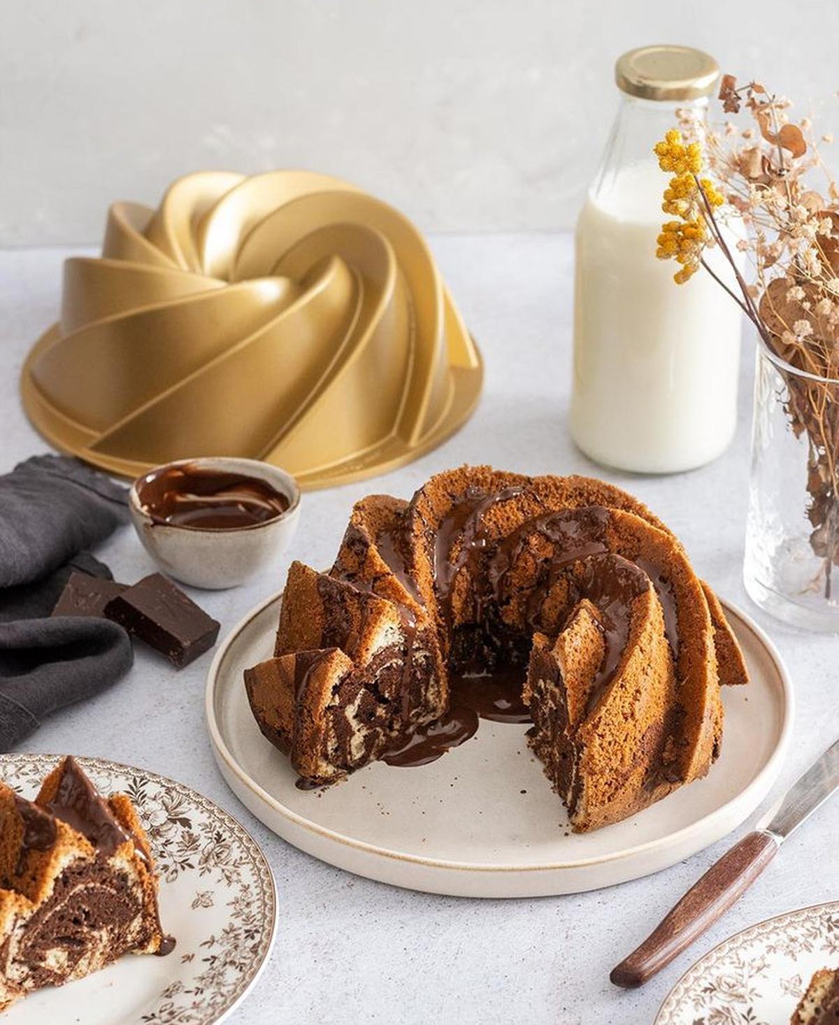 Bikin Marble Cake Tanpa Ribet! Coba 4 Resep Sederhana yang Dijamin Bikin Ketagihan