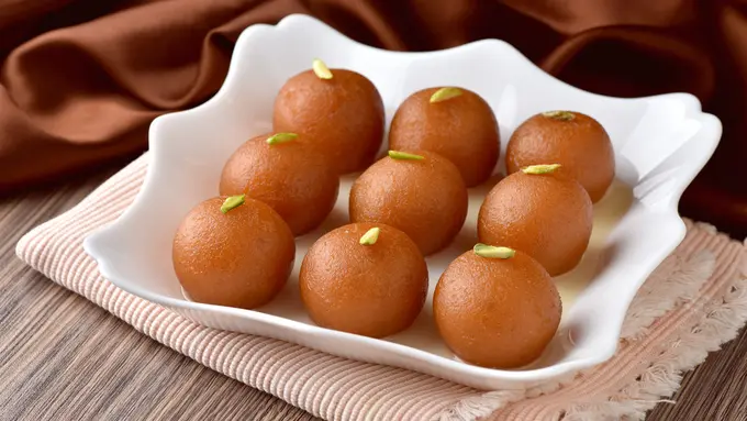 manisan india gulab jamun