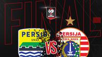Final Piala Menpora 2021: Persib Bandung vs Persija Jakarta. (Bola.com/Dody Iryawan)