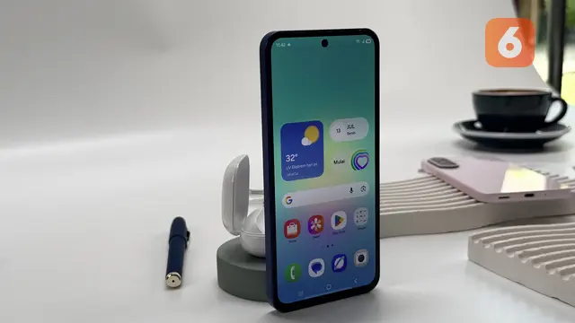 Samsung Galaxy A27 5G. Liputan6.com/Iskandar