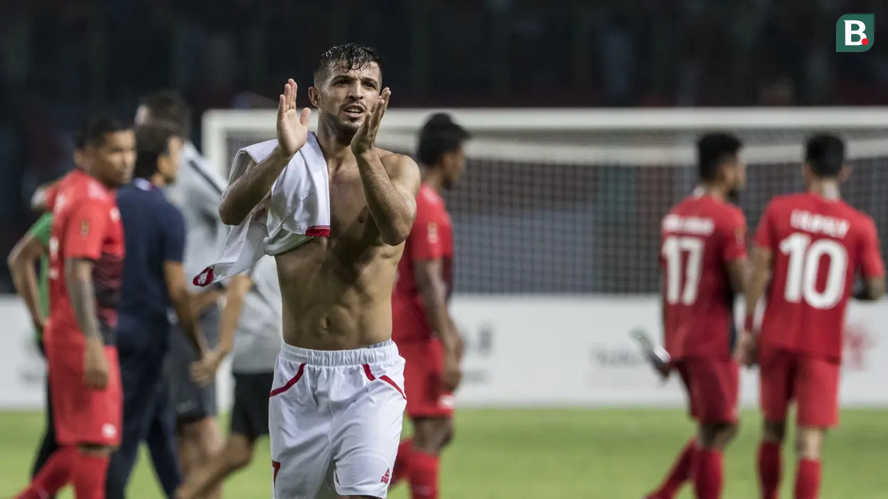 Sepak Bola : Indonesia Vs Palestina
