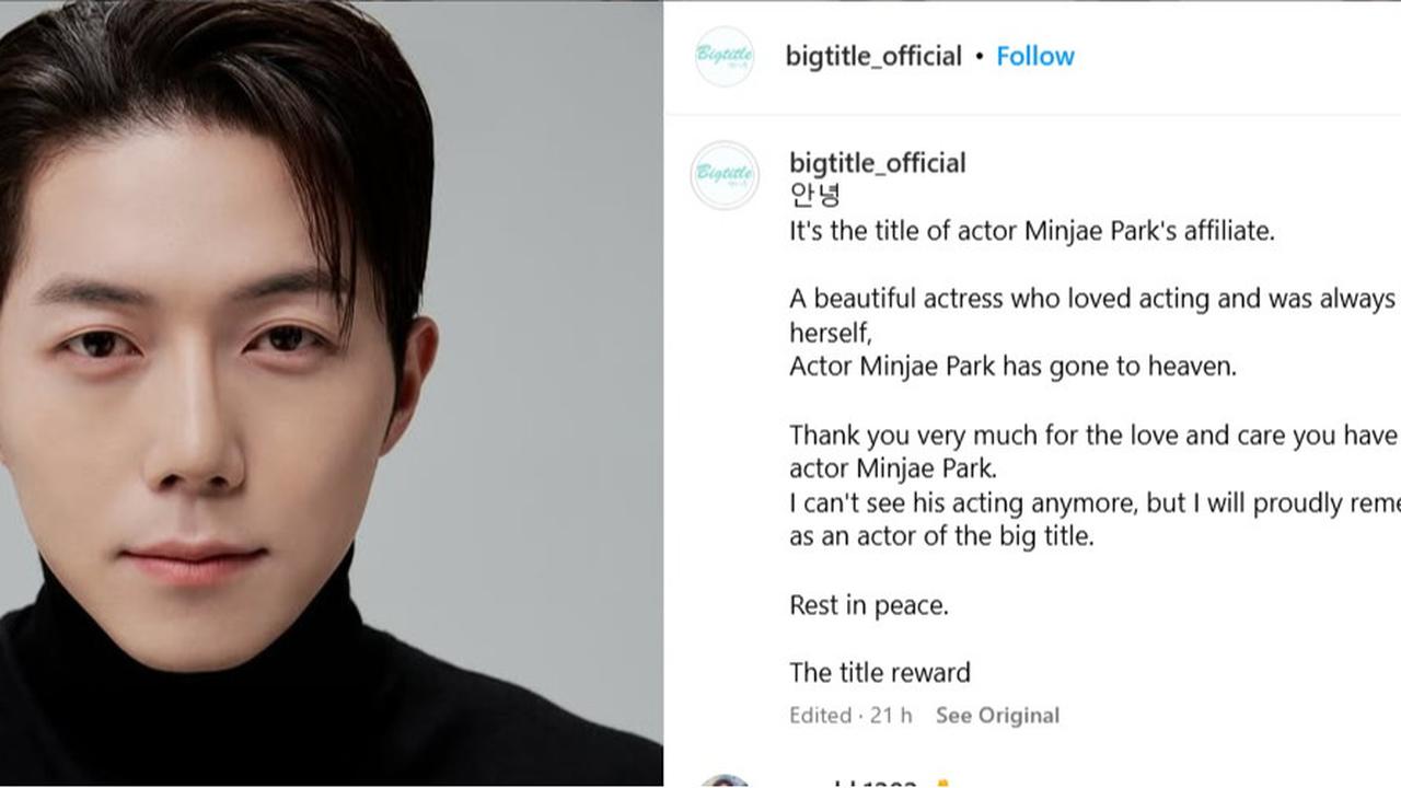 Aktor Korea Park Min Jae Meninggal Dunia di Usia 32 Tahun, Netizen Berduka Sangat Dalam