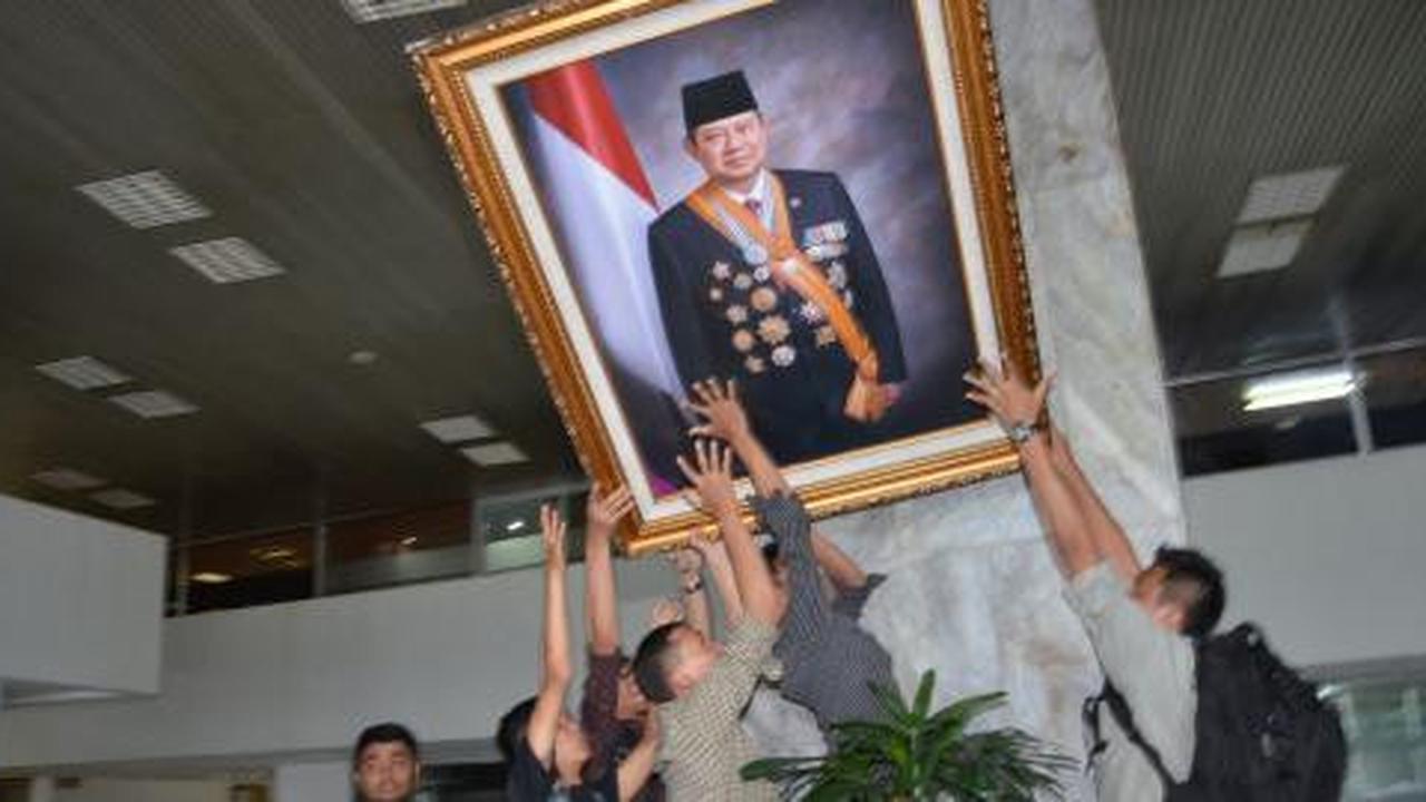 6 Perusak foto SBY terancam 5 tahun penjara