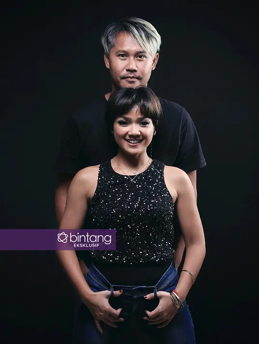 "Kayak teamwork saja. Pasti kita pernah jenuh, bete, happy, emosi dan bete. Jadi waktu kita lagi seperti itu, kita paksa untuk olahraga bareng. Jadi satu minggu itu, kita harus ada jadwal untuk olahraga bareng." kata Ernest. (Deki Prayoga/Bintang.com)