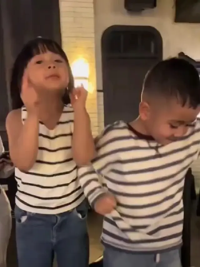 Gemesin! Momen Rayyanza dan Nuna Anak Caca Tengker Joget Velocity Ini Curi Perhatian