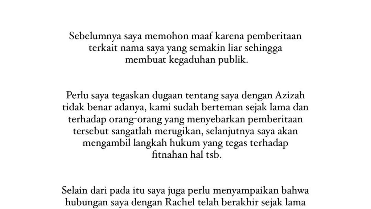 Salim Nauderer Bantah Isu Selingkuh dan Bakal Laporkan Penyebar Fitnah, Pengacara Jessica Felicia:&nbsp;Saya&nbsp;Tunggu!