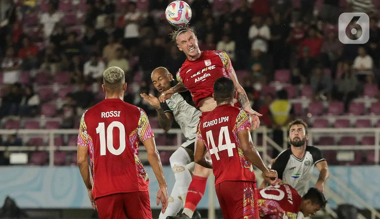 Persis Solo berhasil meraih tempat ketiga pada ajang kompetisi Piala Presiden 2024. (Liputan6.com/Herman Zakharia)