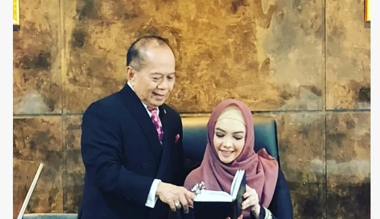 Ingrid Kansil dan Syarief Hasan (Instagram/ingrid_kansil)