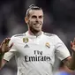 Gareth Bale (100 juta euro) - Pemain asal Wales ini didatangkan Real Madrid dengan harga 100 juta dari Tottenham Hotspur pada musim panas 2013. Real Madrid menjadikan Bale sebagai pemain termahal di dunia pada saat itu. (AFP/Javier Soriano)