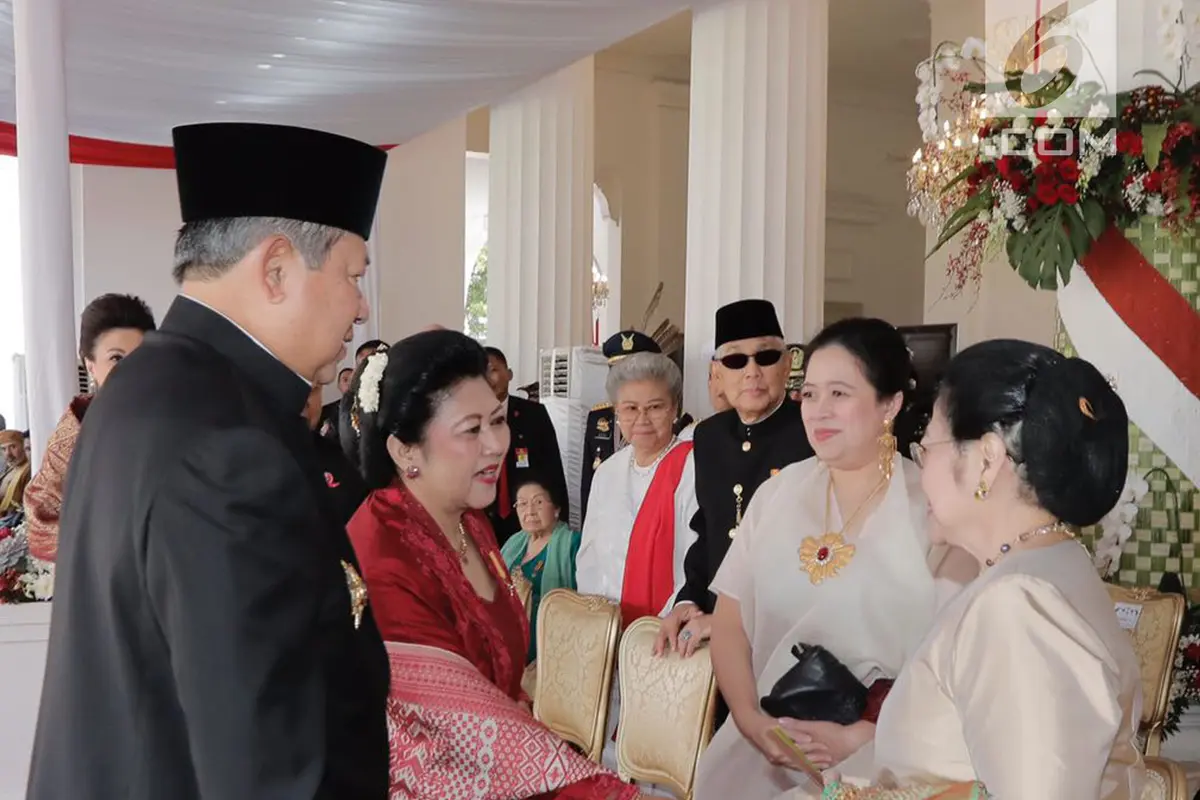 PHOTO: Momen Keakraban Presiden Jokowi, Megawati dan SBY