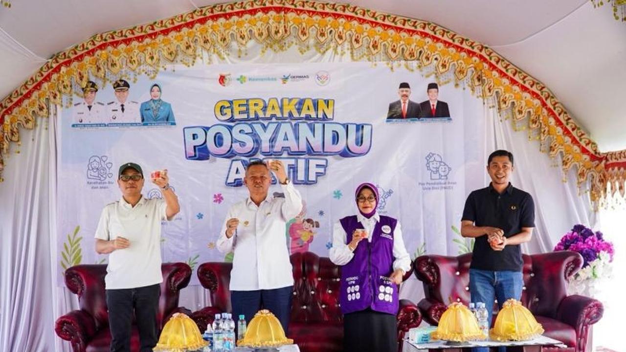 Bupati Sigi Ajak Warga Rutin Manfaatkan Posyandu, Tekan Angka Stunting yang Sempat Naik