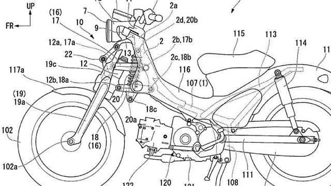 Paten Honda C125