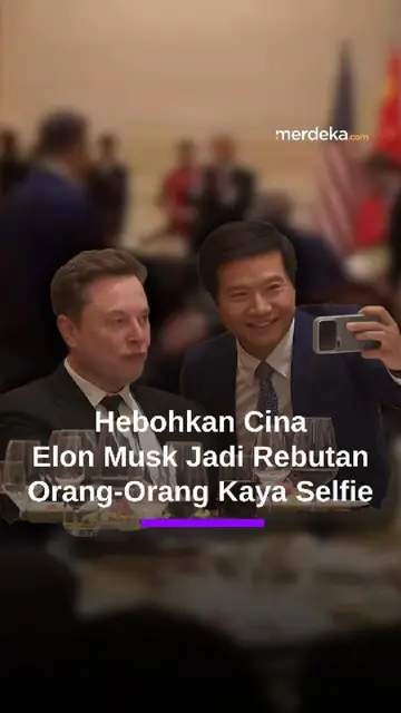 Gaya Elon Musk Hebohkan Bos-Bos Cina, Jadi Rebutan Selfie di Pertemuan Trump & Xi Jinping