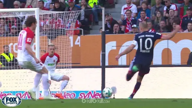 Bayern Munchen memastikan diri menjadi kampiun Bundesliga setelah mengalahkan Augsburg dengan skor 4-1. This video is presented by Ballball.
