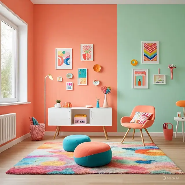 Inspirasi Cat Warna-Warni