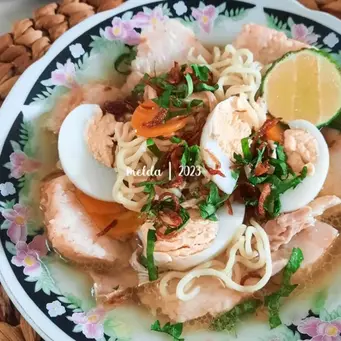 Ketupat Mi Khas Martapura Kalimantan Selatan. (dok. Cookpad/@meldayanti)