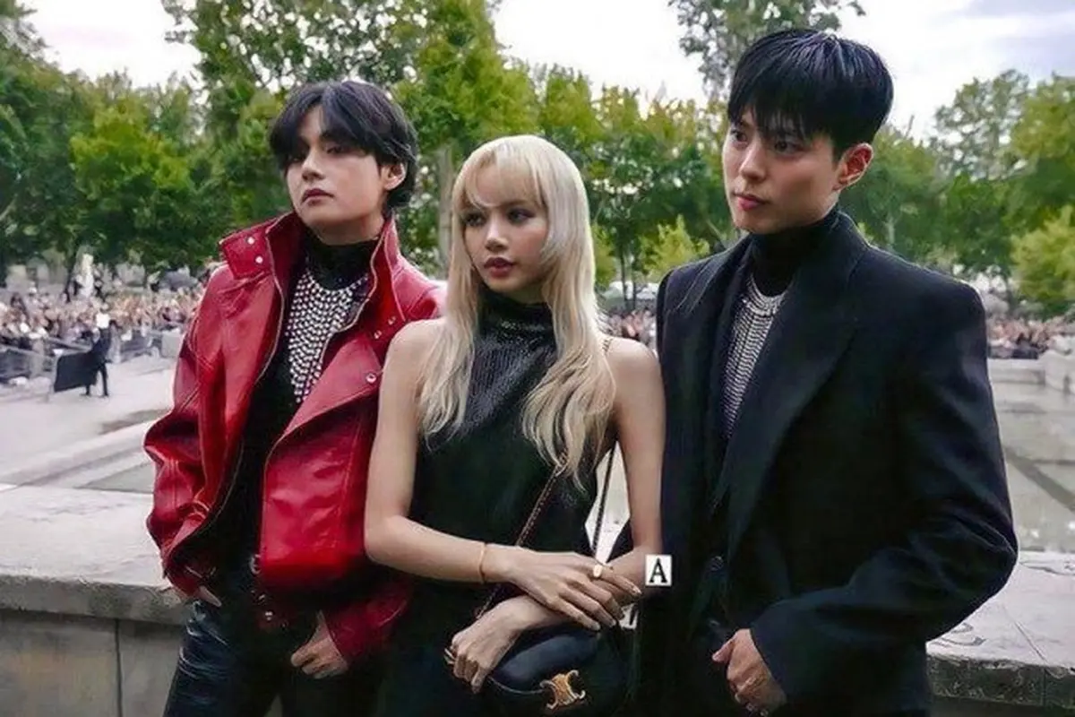 V BTS, Park Bo Gum, Lisa Blackpink