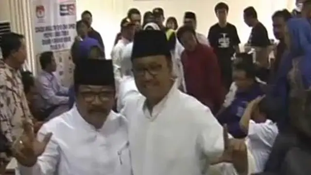 Naik Odong-odong, Soekarwo-Saifullah Yusuf Daftar Pilkada Jatim
