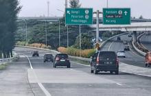 Tol Japek Kembali Normal, Contraflow Arus Balik Diberhentikan