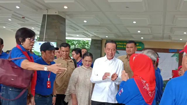 Presiden Jokowi di UGM