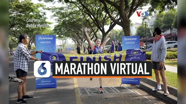 VIDEO: Pandemi Corona, Marathon Utama Dunia Digelar Virtual