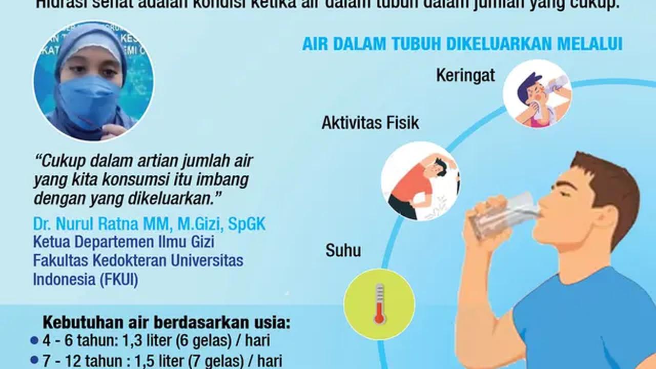 Infografis Hidrasi Sehat
