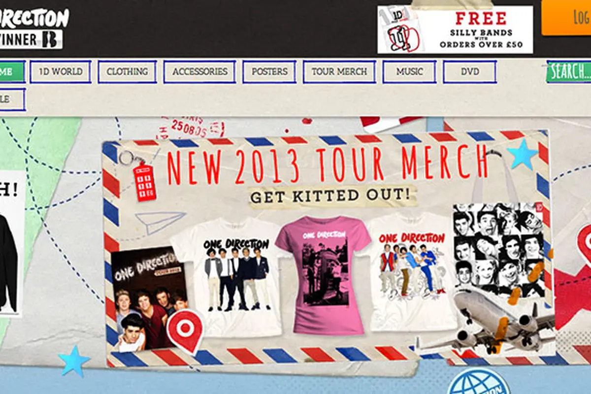 Serbu Toko One Direction! Cuma Dibuka Tiga Pekan Lho..