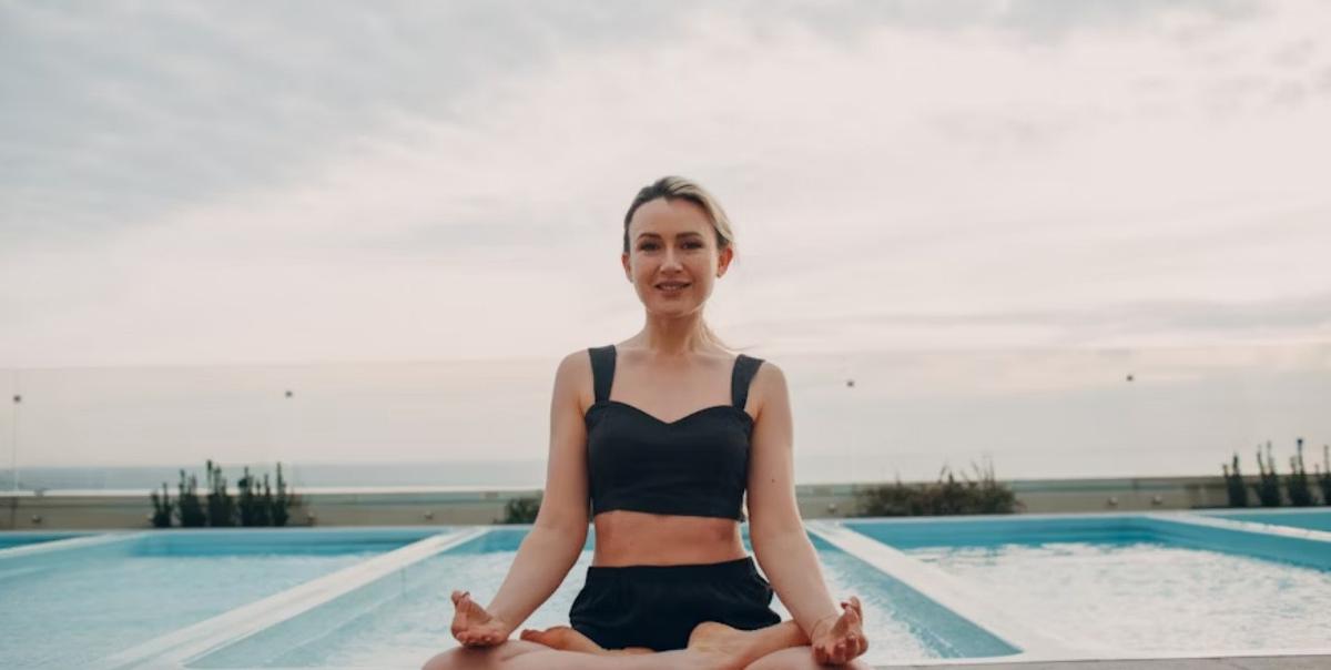 Ilustrasi Olahraga Yoga