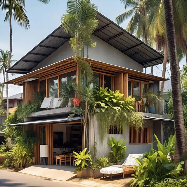 Rumah Dua Lantai Bawah Ruko