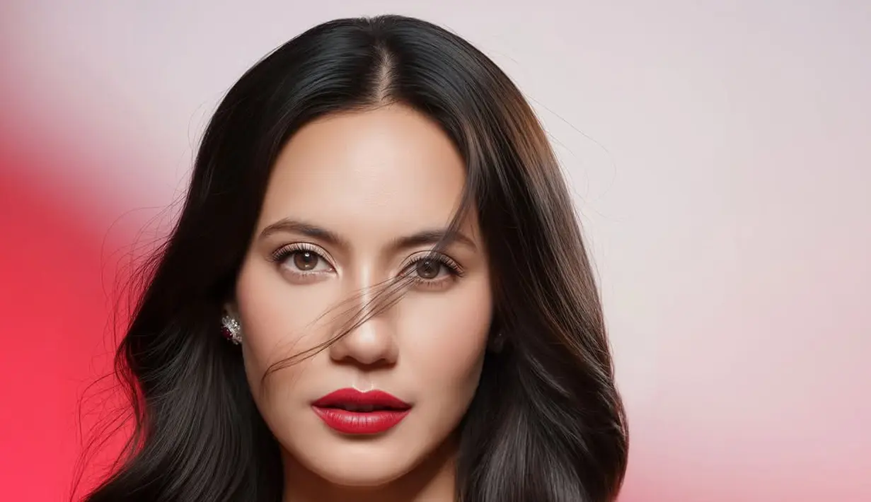 <p>Pevita Pearce kembali mencuri perhatian dengan tampilan serba merah yang menyala di foto terbaru [@pevpearce]</p>