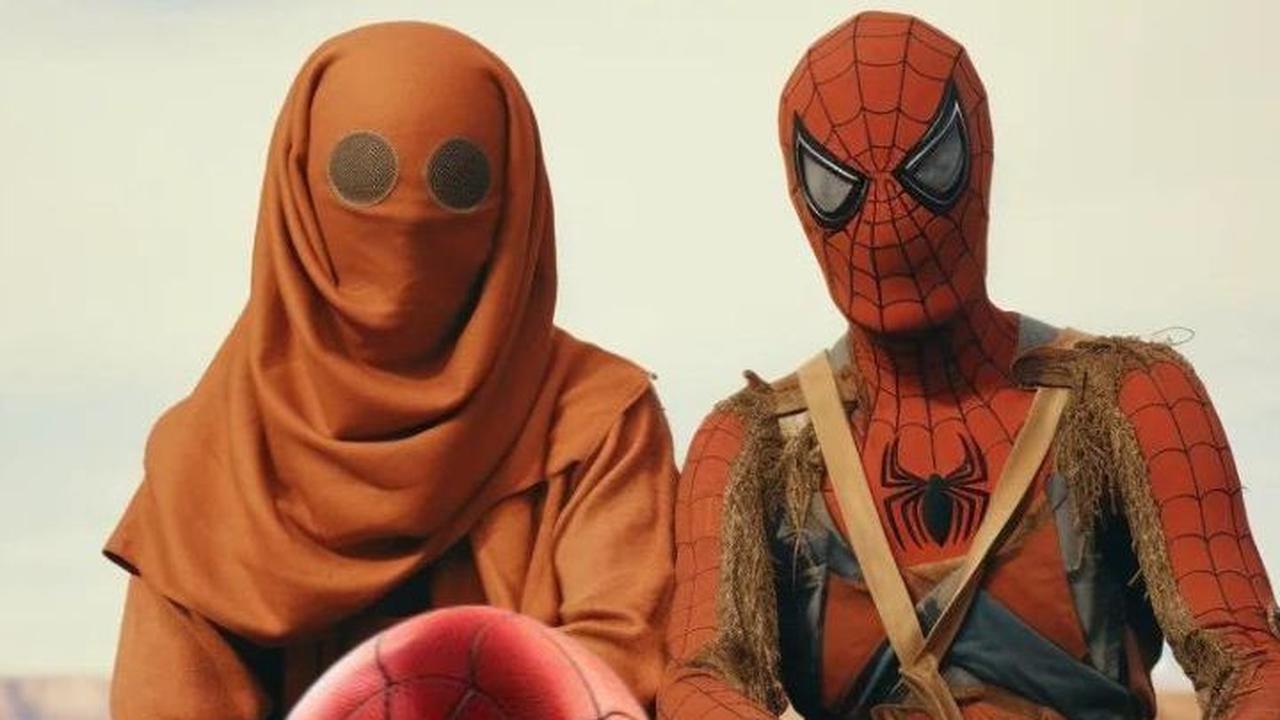 Begini Wujud Spider-Man Digambarkan AI sebagai Suku Pedalaman Padang Pasir, Kostumnya Kocak