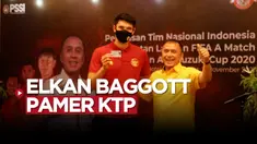 Cover Berita Video Pemain Timnas Indonesia, Elkan Baggott Pamer KTP