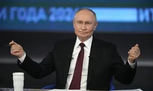 Presiden Rusia Vladimir Putin pada 19 Desember 2024. (Dok. AP/Alexander Zemlianichenko)