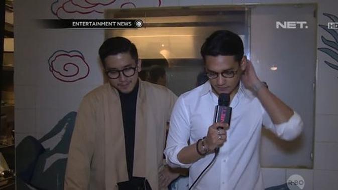 Afgansyah Reza saat berada di restoran mewah miliknya