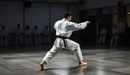 Ilustrasi atlet para taekwondo. Foto dibuat oleh AI.