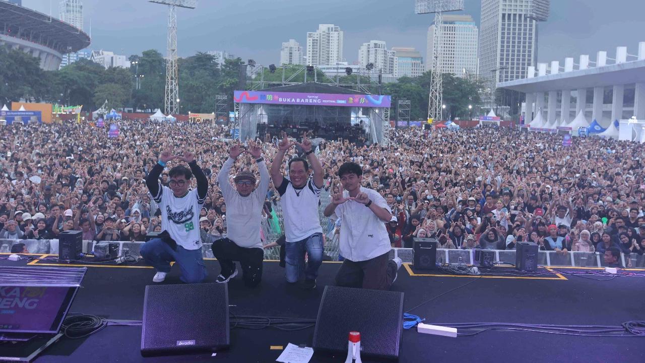 FOTO: Wali Hadirkan Nuansa Religius Jelang Buka Puasa di KLBB Festival 2026