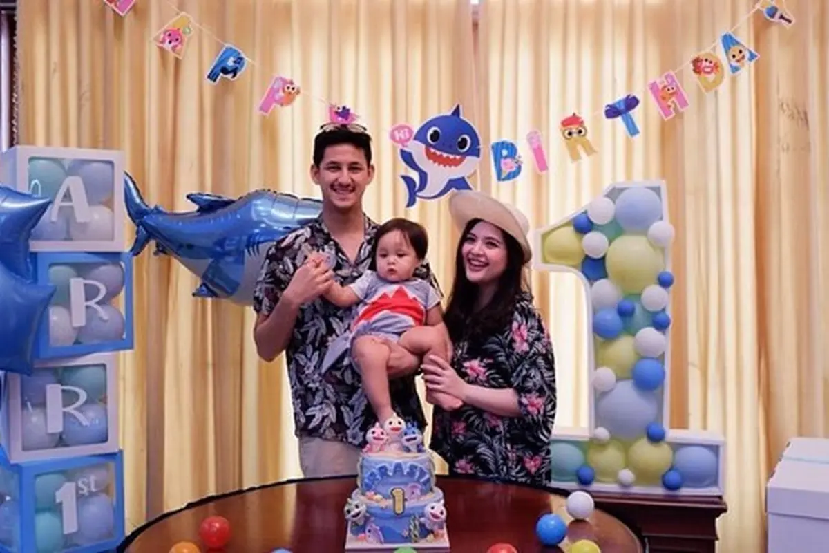 7 Momen Ulang Tahun Pertama Anak Tasya Kamila, Penuh Rasa Bahagia