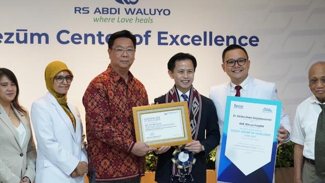 RS Abdi Waluyo Jadi Rezum Center of Excellence Pertama di Indonesia.  foto: istimewa