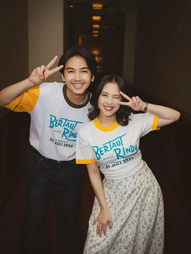Adhisty Zara dan Ari Irham. (Foto: Dok. Instagram @zaraadhsty)